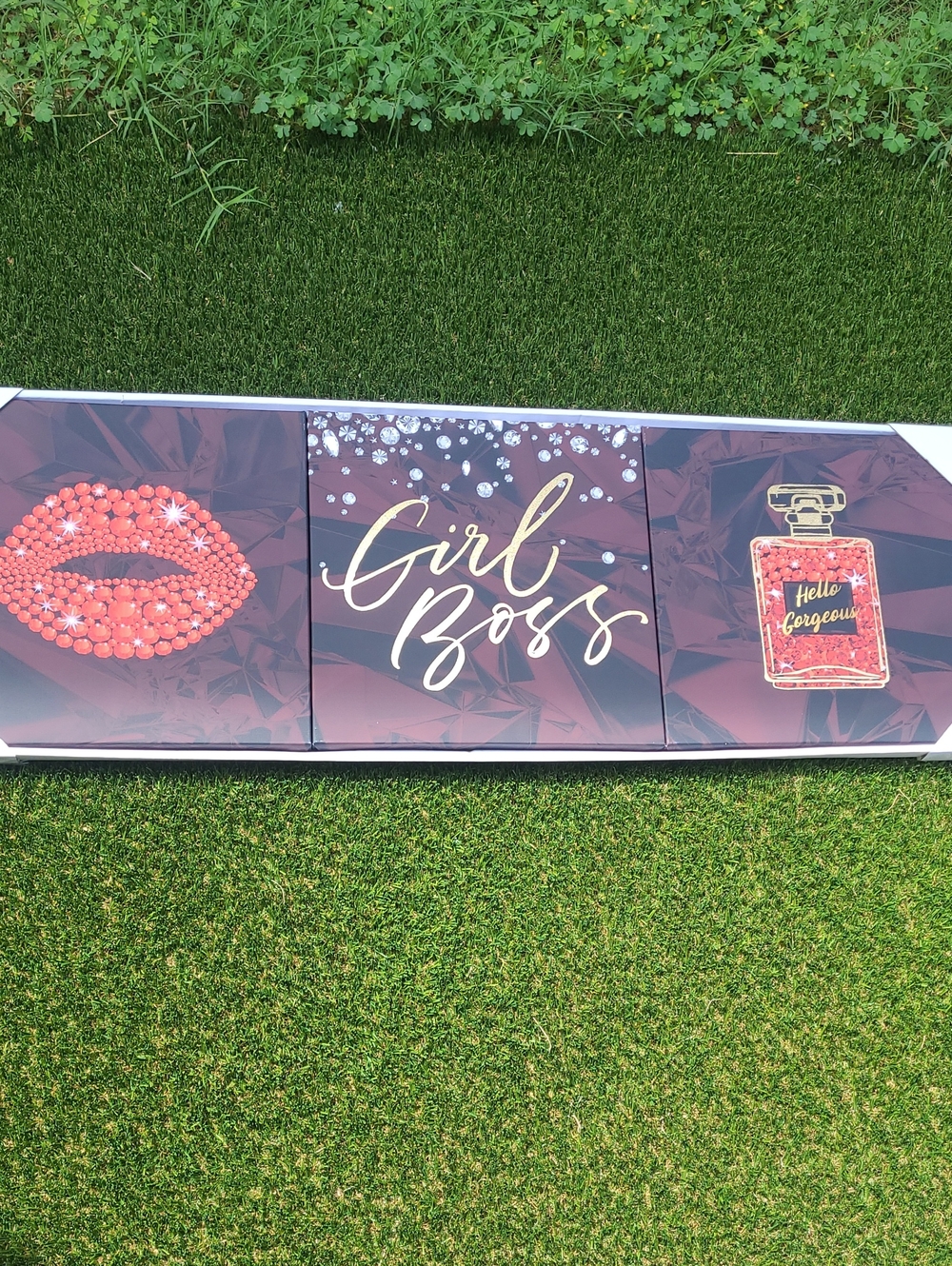 Chic 3pc GIRL BOSS Wall Art